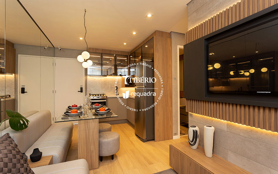 Dom Brás - apartamento decorado de 2 dormitórios
